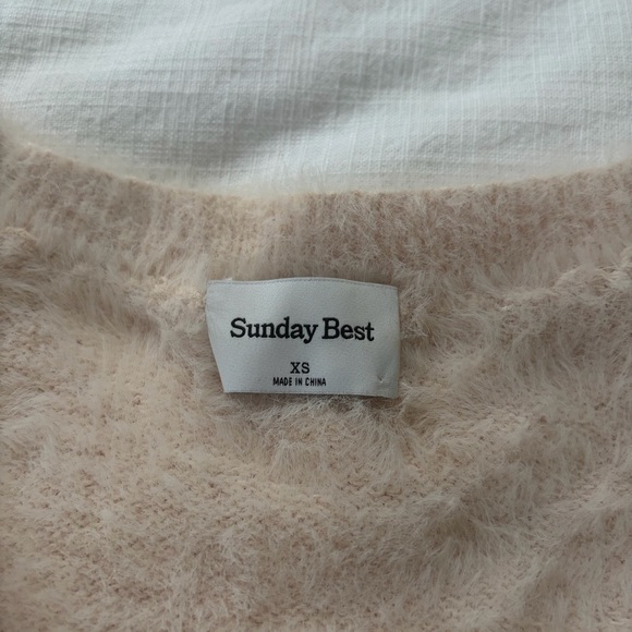 Aritzia Sunday Best Fuzzy Reese Cardigan - Picture 5 of 8